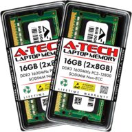 A-Tech 16GB Kit (2x8GB) RAM for Dell OptiPlex 9030 AIO, 9020 AIO, 9020M, 9010 AIO, 3030 AIO, 3020M, 3011 | DDR3 1600 MHz SODIMM PC3-12800 Memory Upgrade