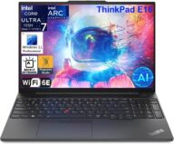 Lenovo ThinkPad E16 G2 16″ FHD+ AI Business Laptop Computer, Intel 16-Core Ultra 7 155H (Beat i7-13705H), Arc Graphics, 32GB DDR5 RAM, 1TB PCIe SSD, WiFi 6E, Backlit KB, FR, Windows 11 Pro, AZ-XUT