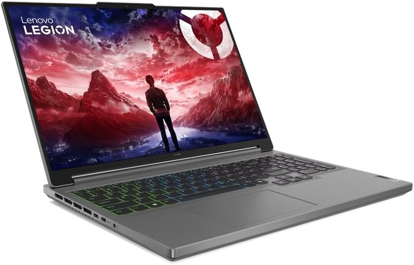 Lenovo Legion Slim 5 Gaming Laptop, 2024, 16″ 2560 x 1600 165Hz, AMD 8-Core Ryzen 7 7735HS, NVIDIA GeForce RTX 4070, 48GB DDR5, 8TB SSD, Win11 Home, RGB Backlit KB, Wi-Fi 6E, BT5.3, FHD Camera, Grey