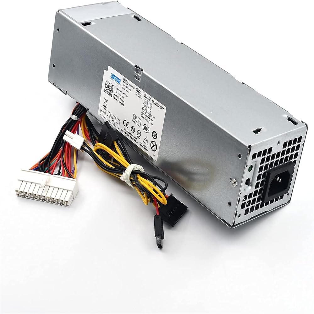 H240AS-00 L240AS-00 2TXYM 3WN11 H240AS-01 240W Optiplex 7010 SFF Power Supply for Dell Optiplex 390 790 960 990 3010 9010 Small Form Factor Systems 3RK5T ac240as-00 D240ES-00 Dell Power Supply