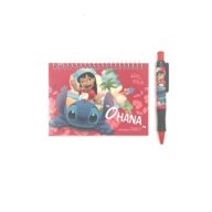 Disney Lilo And Stitch Autograph With Retractable Pen – Notepad – Ohana