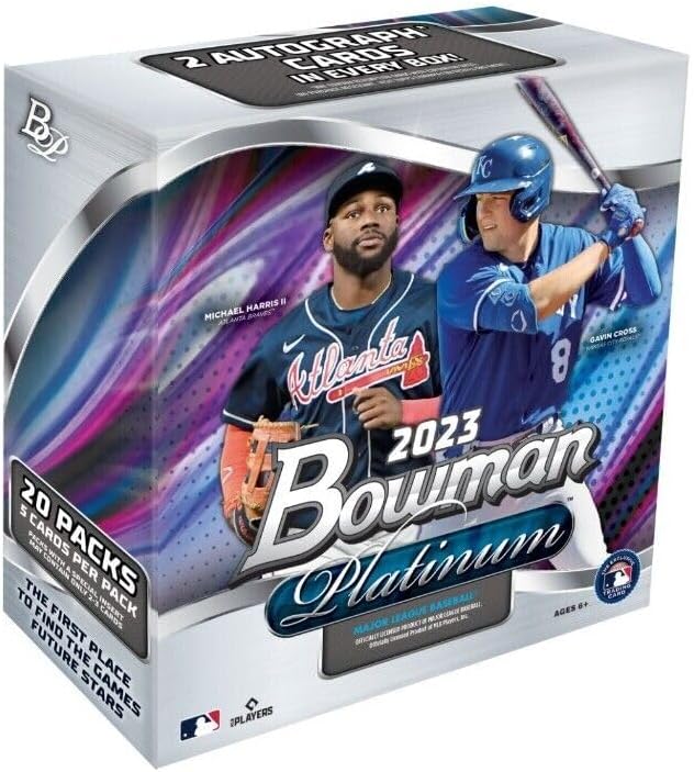 2023 Bowman Platinum Baseball Monster Box (2 Autographs Per Box)