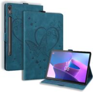 Case for Lenovo Tab P11 Pro (2nd Gen) / Tab P11 Pro Gen 2 Folio Stand Magnetic Cover Foldable PU Leather Card Holder Protective Multi-Angle fit Lenovo Tab P11 Pro 2022 11.2 Inch,Peacock Blue