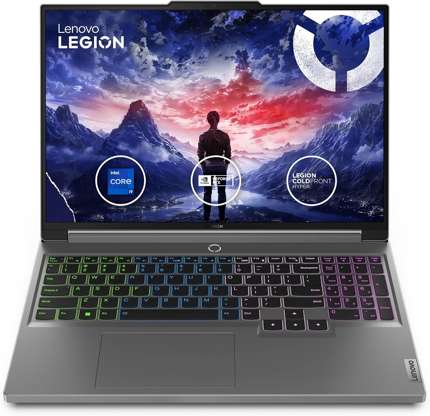 Lenovo Legion 16″ 165Hz WQXGA (2560×1600) IPS Laptop 2025 New | Intel i9-14900HX 24-Core | NVIDIA GeForce RTX 4070 | Four-Zone RGB Backlit Keyboard | Wi-Fi 6E | 64GB DDR5 2TB SSD | Win11 Pro