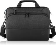 Dell Pro Briefcase 14 (PO1420C), Made with an Earth-Friendly Solution-Dyeing Process and Shock-Absorbing EVA Foam That Protects Your Laptop from Impact.